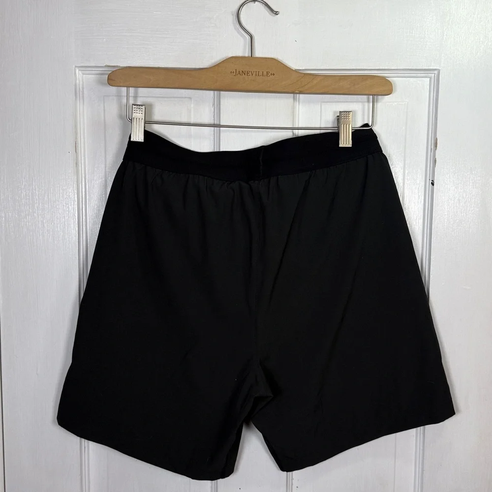 Rhône Men’s 7” Mako Tech Lined Short in Black M-355 Sz S
